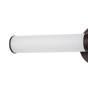 Brooks 20.13" Industrial Mid-Century Iron Integrated LED Vanity Light - JONATHAN Y